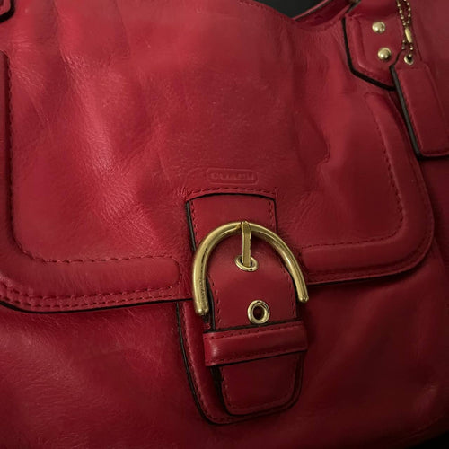 COACH CAMPBELL LEATHER BELLE TOTE (Style #24961)