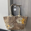 COACH SIGNATURE FLORAL BLEECKER TOTE (Style #16276)