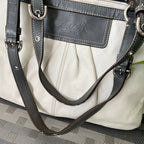 COACH LEATHER PLEATED GALLARY TOTE (Style #13759)