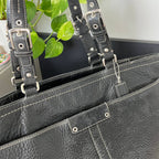 COACH HAMILTON SIGNATURE PEBBLE LEATHER TOTE (Style #13083)