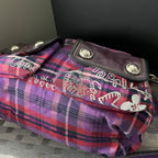 COACH POPPY TARTAN PLAID POCKET HOBO (Style #16120)