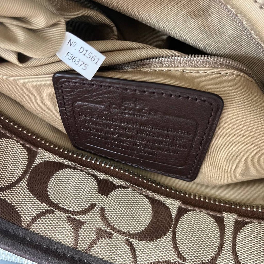 COACH CARDINAL ZIP TOTE (Style #36375)