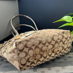 COACH SIGNATURE FLORAL BLEECKER TOTE (Style #16276)