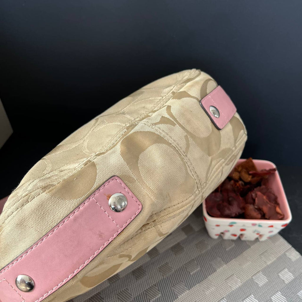 COACH SIGNATURE ZOE HOBO BAG (Style #14708)