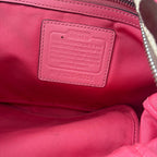 COACH HAMPTON WEEKEND SIGNATURE COLORBLOCK SHOULDER BAG  (Style #19358)