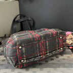 COACH SOHO POPPY TARTAN TOTE (Style #15467)