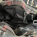 COACH SOHO POPPY TARTAN TOTE (Style #15467)
