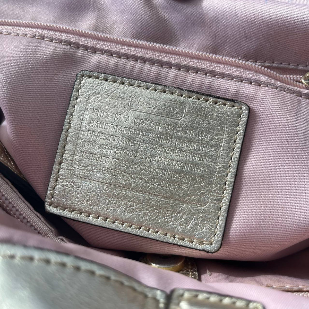 COACH SIGNATURE FLORAL BLEECKER TOTE (Style #16276)