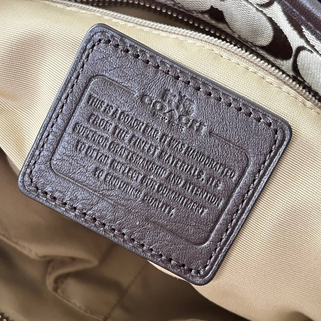 COACH CARDINAL ZIP TOTE (Style #36375)