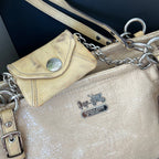 COACH FAUX CROC EMBOSSED CHARM TOTE  (Style #14836)