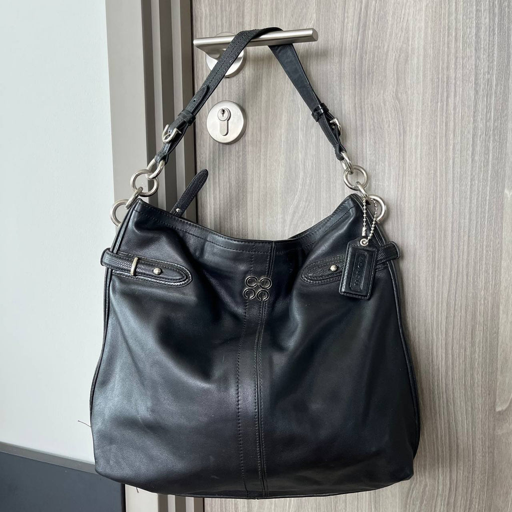 COACH COLETTE LEATHER HOBO BAG (Style #16413)