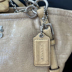 COACH FAUX CROC EMBOSSED CHARM TOTE  (Style #14836)