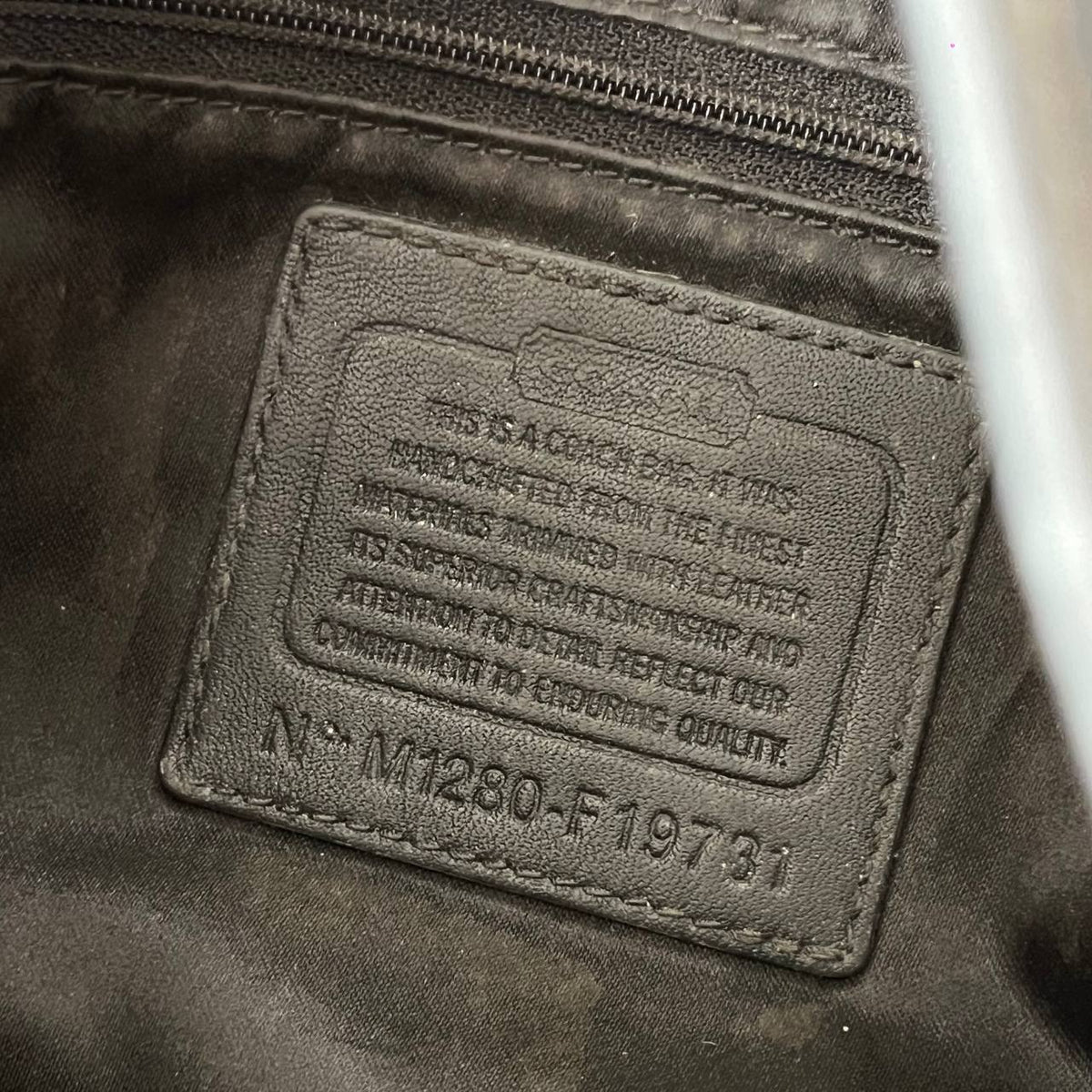 COACH SIGNATURE CANVAS 2 WAY SATCHEL (Style #19731)
