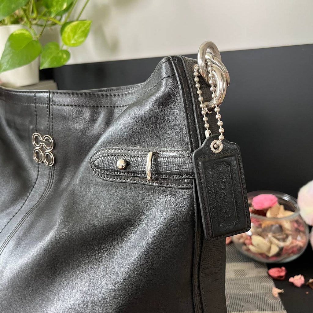 COACH COLETTE LEATHER HOBO BAG (Style #16413)