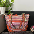 COACH POPPY SEQUIN SMALL TOTE  (Style #23843)