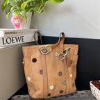 COACH LIMITED EDI POLKA DOT LUNCH GALLARY TOTE (Style #09763)