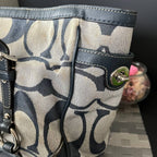 COACH SIGNATURE GALLARY EAST/WEST TOTE  (Style #17087)