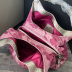 COACH MADISON MAGGIE PINK FLORAL HOBO SHOULDER BAG  (Style #19642)