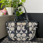COACH SIGNATURE GALLARY EAST/WEST TOTE  (Style #17087)