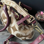 COACH MADISON OPT ART SATEEN SOPHIA SATCHEL (Style #18650)