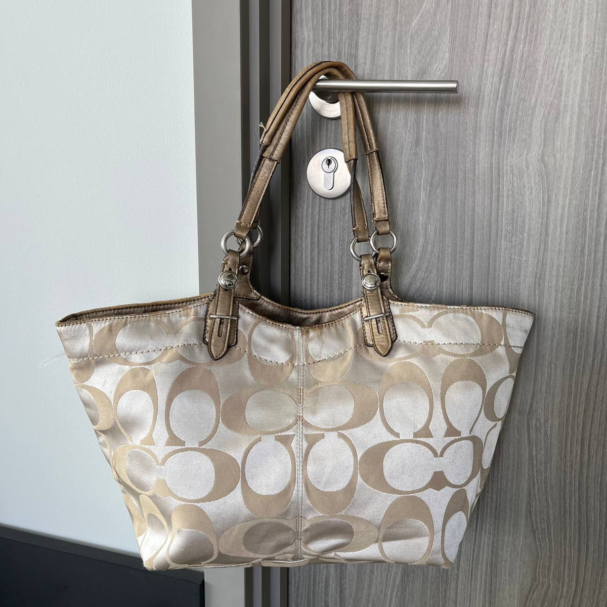 COACH ASHLEY SIGNATURE TOTE (Style #16175)