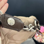 COACH SIGNATURE SATEEN CARLY HOBO (Style #15250 )