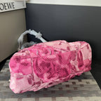COACH MADISON MAGGIE PINK FLORAL HOBO SHOULDER BAG  (Style #19642)