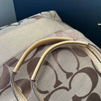 COACH SIGNATURE STRIPE CLASSIC TOTE (Style #15110)
