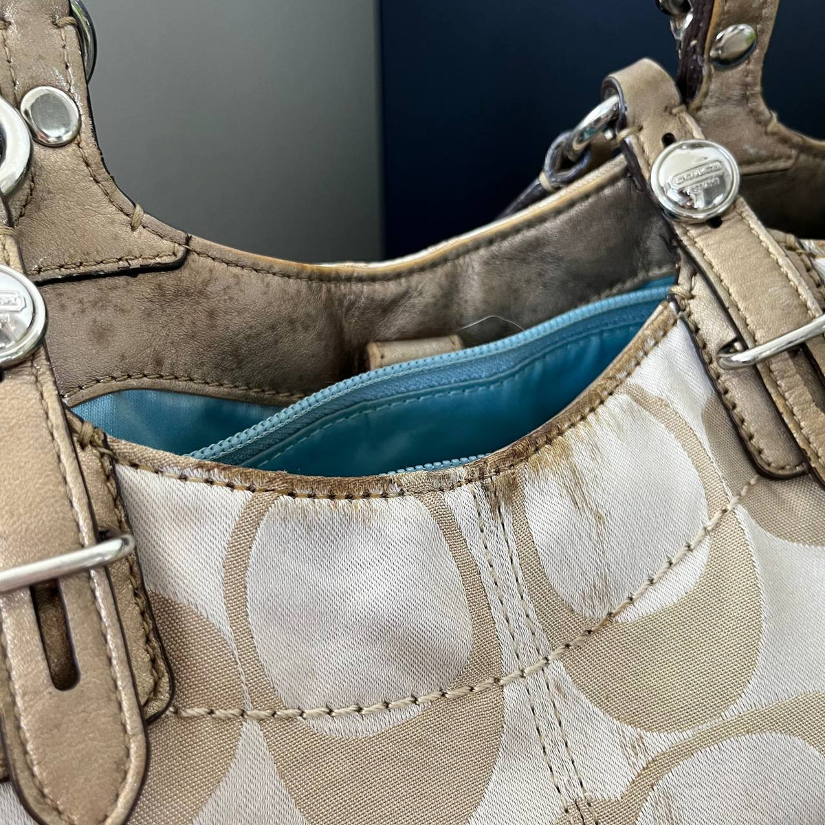 COACH ASHLEY SIGNATURE TOTE (Style #16175)