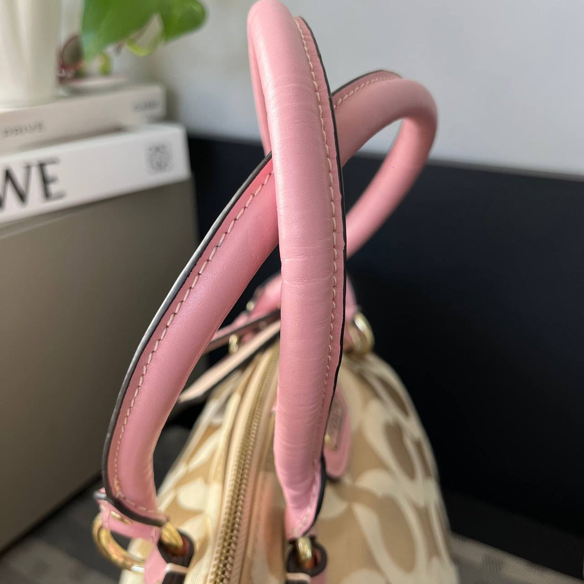 COACH MADISON OPT ART LINDSEY SATCHEL (Style #18649)
