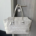 COACH TAYLOR EYELET LEATHER CARRYALL TOTE (Style #27391)