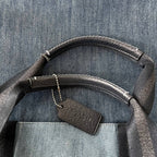 COACH DENIM LARGE TOTE  (Style #91131)