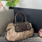 COACH SIGNATURE ASHLEY SATEEN SATCHEL (Style #15443 )