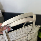 COACH TAYLOR EYELET LEATHER CARRYALL TOTE (Style #27391)