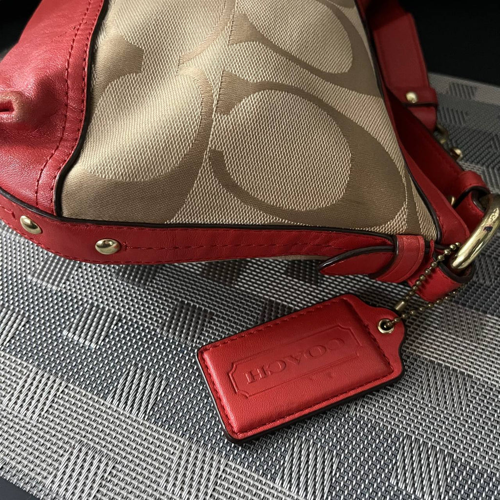 COACH PARK SIGNATURE EAST WEST DUFFLE (Style #19731)