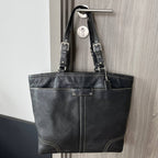 COACH HAMILTON SIGNATURE PEBBLE LEATHER TOTE (Style #13083)