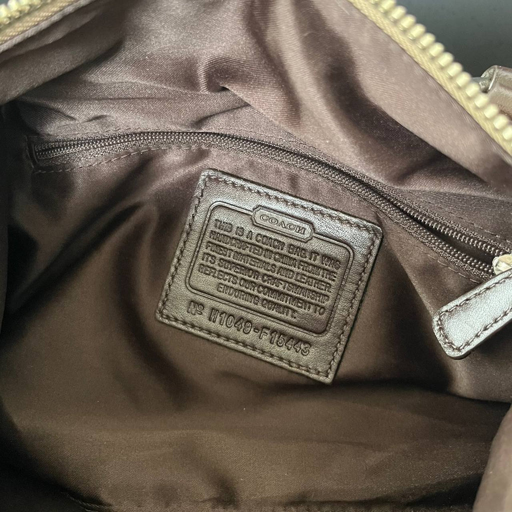 COACH SIGNATURE ASHLEY SATEEN SATCHEL (Style #15443 )