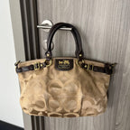COACH MADISON OPT ART SATEEN SOPHIA SATCHEL  (Style #18650)