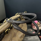 COACH MADISON OPT ART SATEEN SOPHIA SATCHEL  (Style #18650)
