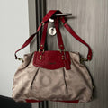 COACH ASHLEY DOTTED OPT ART CARRYALL SATCHEL (Style #20049)