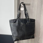 COACH HAMILTON SIGNATURE PEBBLE LEATHER TOTE (Style #13083)