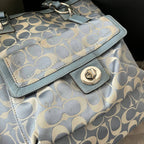 COACH PENELOPE SIGNATURE NORTH/SOUTH TOTE (Style #19262)