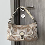 COACH POPPY SIGNATURE GROOVY BAG (Style #18983)