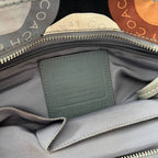 COACH SNAPHEAD PRINT SATEEN ALEXANDRA SATCHEL  (Style #15129)