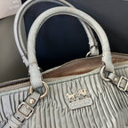 COACH MADISON GATHERED LEATHER SOPHIA SATCHEL  (Style #15942)