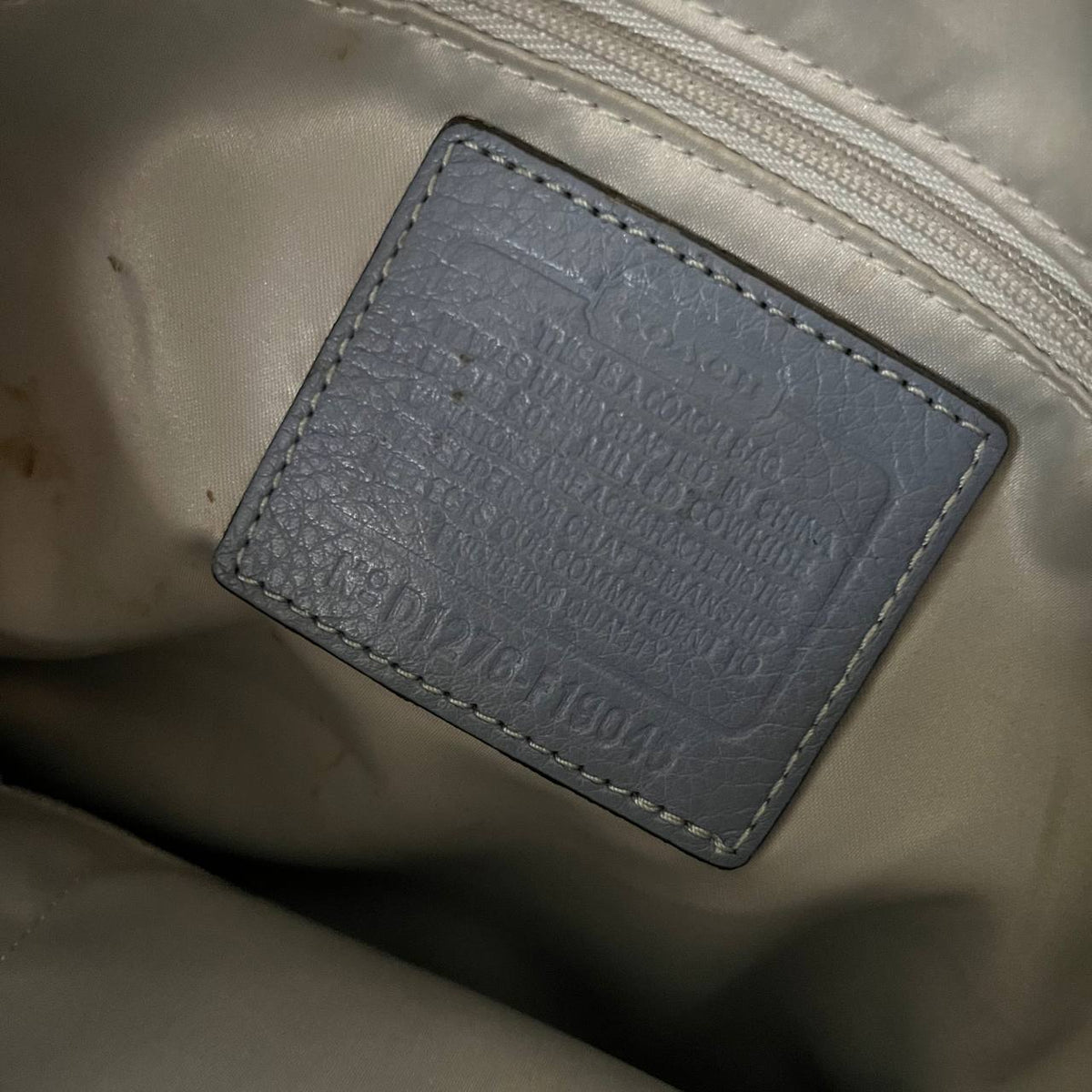 COACH PENELOPE PEBBLED LEATHER HOBO  (Style #19045)