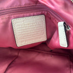 COACH KRISTIN SIGNATURE DOME SEQUIN SATCHEL (Style #19338)
