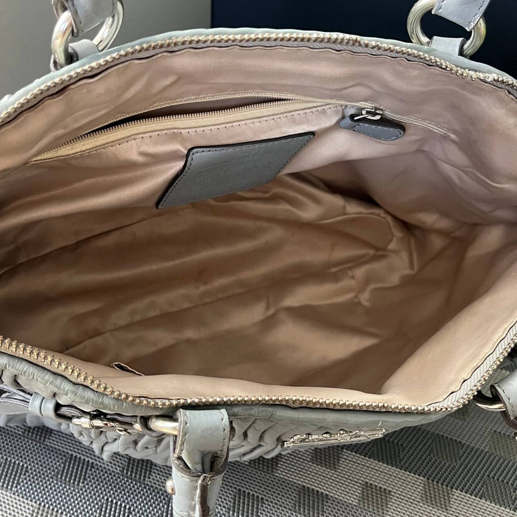 COACH MADISON GATHERED LEATHER SOPHIA SATCHEL  (Style #15942)