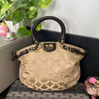COACH MADISON OPTICAL ART LINDSEY SATCHEL  (Style #18649 )