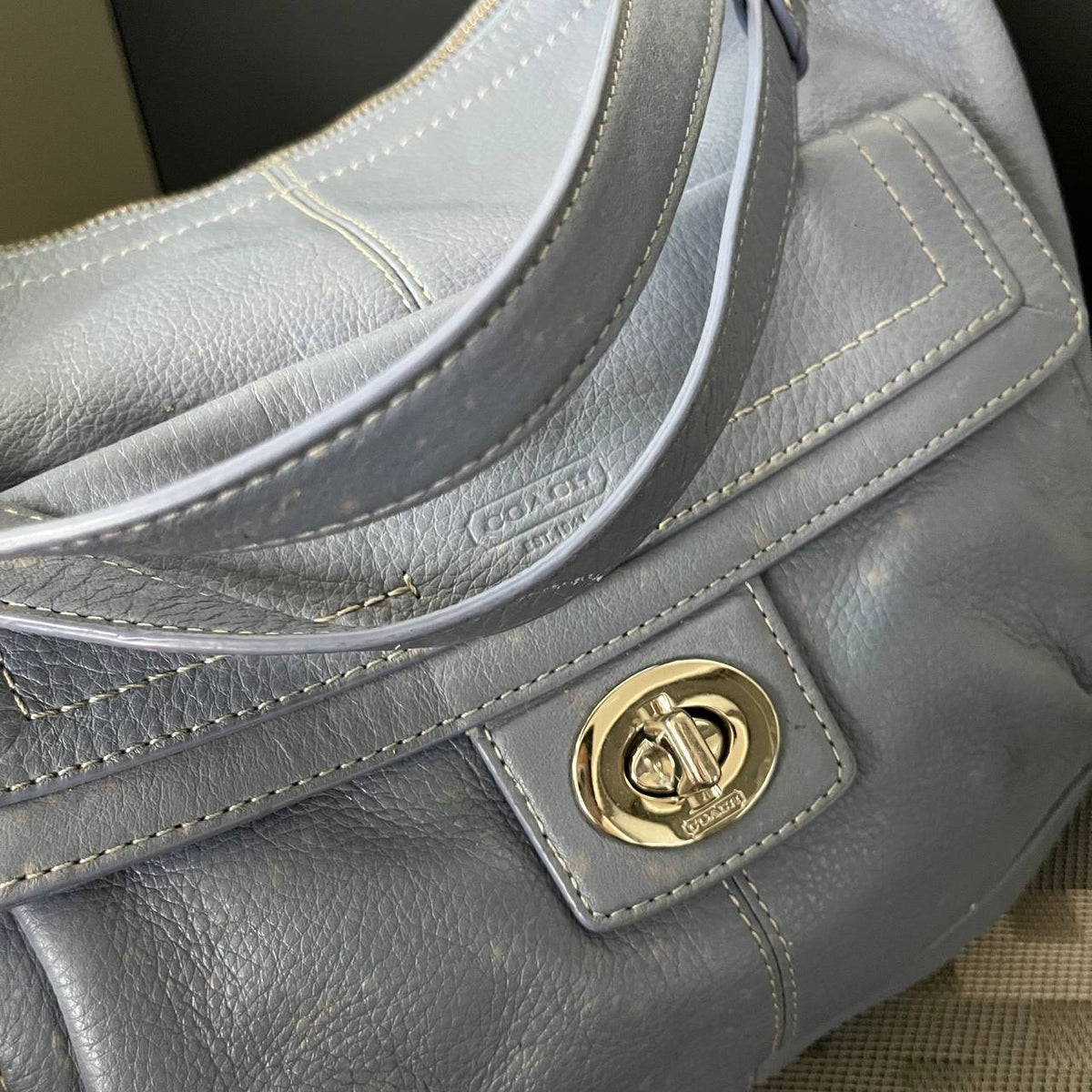 COACH PENELOPE PEBBLED LEATHER HOBO  (Style #19045)